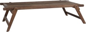 Konferenčný stolík Army z recyklovaného dreva - 175*85*42 cm