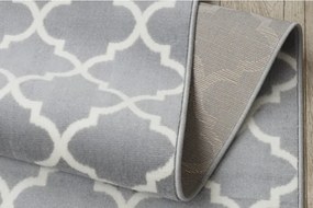 Behúň BCF MORAD Trelis koniczyna marokánska sivý / krém - Výpredaj