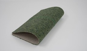 Associated Weavers, Koberec metráž Medusa 21, na mieru, šíře 4m, zelená, ab (mriežka), chodba / predsieň