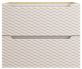 Závěsná koupelnová skříňka Nova White 81-30-1D bílá