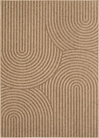 Kusový koberec Timber 1401 beige - na von aj na doma, 120x170, béžová, chodba / predsieň, Ayyildiz