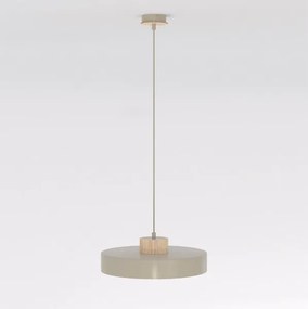 Závesný luster na lane KIVI 1xE27/15W/230V béžový