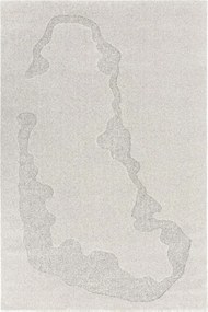 Koberec Agnella Morphic Atole svetlosivý