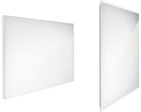 Zrkadlo do kúpeľne s LED osvetlením Nimco 90x70 cm ZP 9019