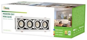 Podhľadové svietidlo MODERN DAY MINI 4xGU10/10W/230V