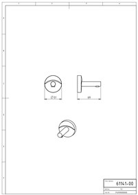 Novaservis - Magnetická mydlenička Metalia 11 chróm, 0141,0
