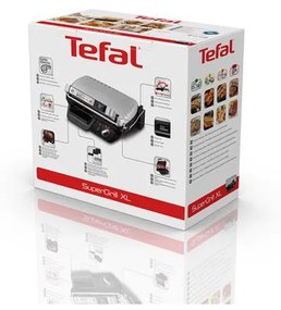 Elektrický gril Tefal Supergrill XL timer GC461B34(použité)