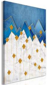 Artgeist Obraz - Snowy Land (1 Part) Vertical Veľkosť: 40x60, Verzia: Na talianskom plátne