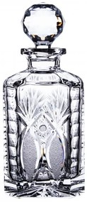 Onte Crystal Bohémia Crystal ručne brúsená karafa na whisky Exclusive 800 ml