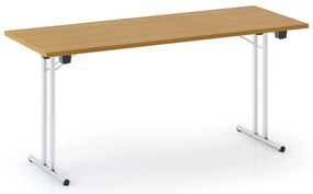 Skladací konferenčný stôl FOLDING, 180x80 cm, čerešňa