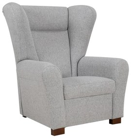 Kreslo ušiak VIVA sivé