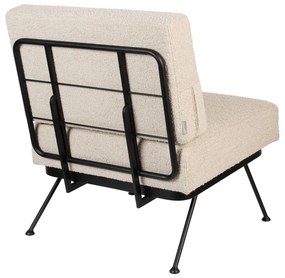 Krémové kreslo Bowie – Zuiver