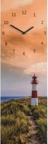 Nástenné hodiny Maják, 20x60 cm%