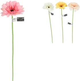 Umelá kvetina GERBERA 47 cm - viac farieb