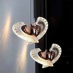 Toolight Toolight, LED stropné svietidlo, 6W, 3000K, LHJ108-2CP, ružové zlato, OSW-60049