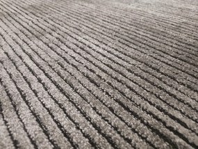 BE Koberec Eforia 9551 GREY – sivý obdĺžnikový Rozmer: 240x330 cm