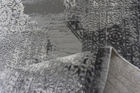 Berfin Dywany, Kusový koberec Zara 8372 Grey Star, 140x190, šedá, kancelária