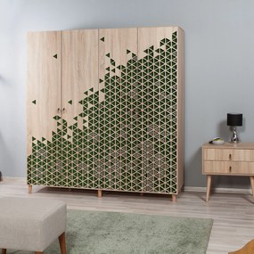 Šatníková skriňa Imaj 121 (dub sonoma). Akcia -18%. Vlastná spoľahlivá doprava až k Vám domov. 1088571
