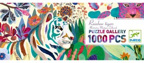 Puzzle - Dúhový tiger - 1000 ks