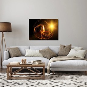 Obraz sviečky (70x50 cm)