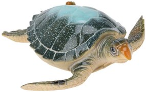 ProGarden Záhradná figúrka z polistone Turtle1, 7x21 cm, viacfarebná
