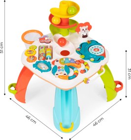 HUANGER Interaktívny edukačný stolík s hudobným tukanom