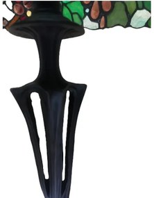 Tiffany stolná lampa 63*40 cm WINE