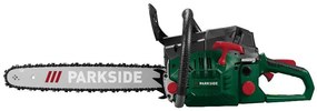 Parkside®  Benzínová reťazová píla Pbks 53 C3 + Náhradné pílové reťaze PEK 18 A1 – 18" – 1,5 mm, 2 kusy  (800010862)
