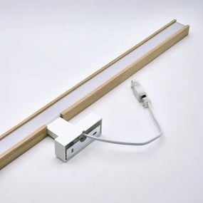 Brilagi-LED Kúpeľňové osvetlenie zrkadla WOODY MIRROR LED/15W/230V IP44 dub/biela
