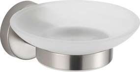 Mexen Remo, sklenená mydelnička, brúsená oceľ, 7050739-97