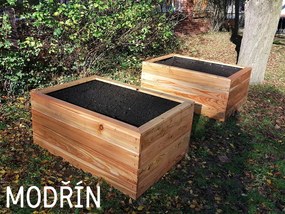 Kokoza VYVÝŠENÝ ZÁHON NA TERASU VEĽKÝ SMREKOVEC 200 × 80 × 50 CM Lem: Ano