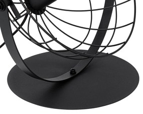 Priemyselná stolná lampa čierna nastaviteľná - Hanze