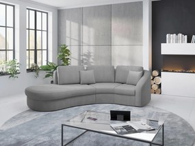 XXXLutz ROHOVÁ SEDAČKA, textil, sivá Sit & More - Sedačky - 000144017415