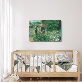 Obraz - Auguste Renoir, Picking Flowers, reprodukcia (90x60 cm)