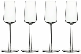 Poháre na šampaňské Essence 0,21l, 4ks