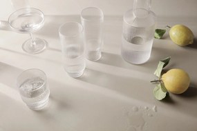 ferm LIVING Poháriky Ripple 250 ml – sada 4 kusov