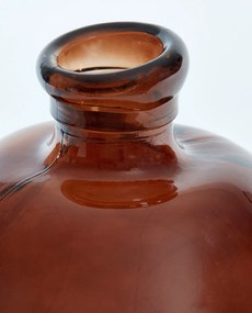Sklenená váza SELORES Dark Brown