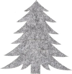 Orion Vrecko na príbory Stromček sivá, 18 x 18 cm, súprava 2 ks