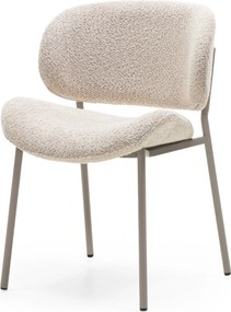Jedálenská stolička Safira boucle béžová