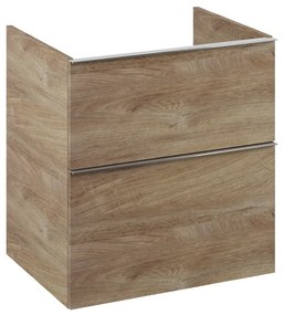 Elita Look, skrinka pre umývadlo na pultovú dosku 60x45x64 cm 2S PDW, orech Lincoln, ELT-167259