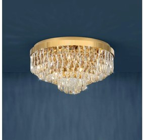 Eglo 39458 - Stropné svietidlo VALPARAISO 11xE14/40W/230V zlatá