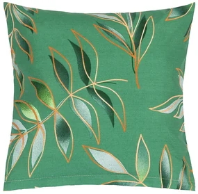 Obliečka na vankúš Bellatex Leaf green , 40 x 40cm