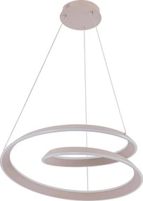 LED luster na lanku CASHMERE LED/75W/230V pr. 60 cm béžový
