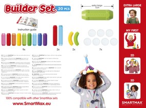 SmartMax - Stavebná súprava - 20 ks