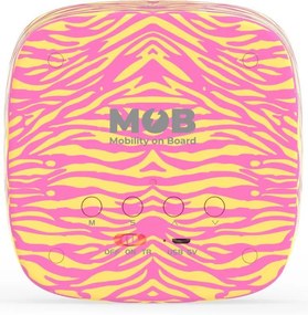 Budík a nočné svetlo – MOB Billy Clock and light – Pink Zebra