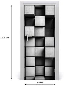 Samolepiace fototapety na dvere abstrakcie 85x205 cm