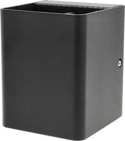 Nedis ZBLOW10RGBW - LED RGBW stmievateľné vonkajšie svietidlo LED/12W/230V IP65 Wi-Fi Tuya čierne