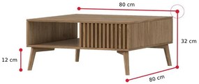 Konferenčný stolík ETSIAN - dub artisan
