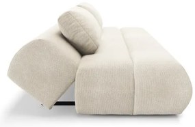 Rozkladacia trojmiestna pohovka FANO krémová