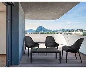 SKY XL konferenčný záhradný stôl dark grey